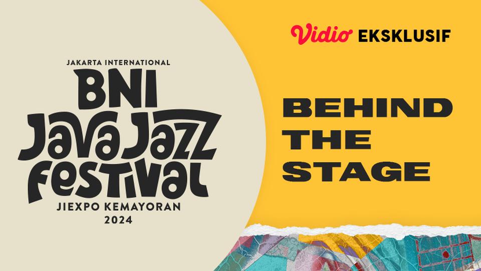 Behind The Stage BNI Java Jazz 2024