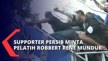 Kepung Graha Persib, Bobotoh Tuntut Robert Rene Mundur Jadi Pelatih Persib Bandung