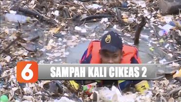 Laporan Langsung Sampah yang Tertumpuk di Kali Cikeas Bekasi - Liputan 6 Siang