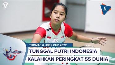 Aisyah Fatetani, Tunggal Putri 19 tahun Indonesia Beri Kejutan di Uber Cup 2022