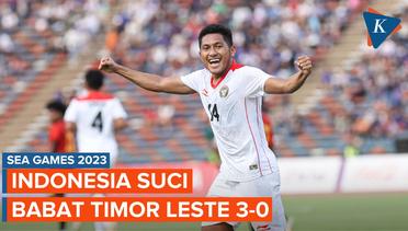 Hasil Timnas U22 Indonesia Vs Timor Leste 3-0 di SEA Games 2023: Garuda Muda Lolos Semifinal!