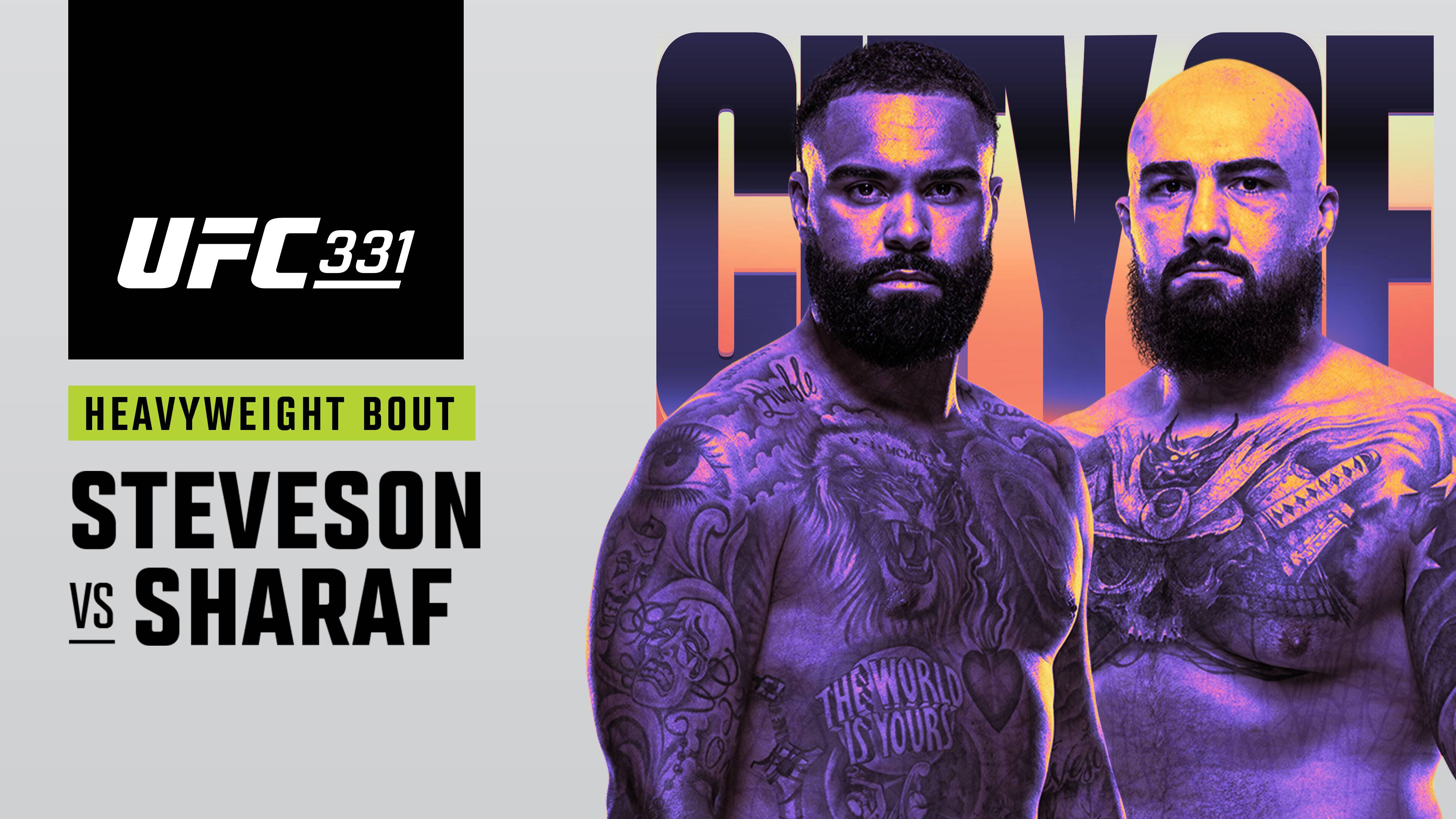 Gable Steveson vs Sean Sharaf - Heavyweight | UFC 331