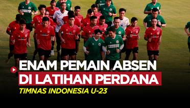 Latihan Perdana Timnas Indonesia U-23 untuk Piala AFF U-23 2023, 6 Pemain Masih Belum Gabung