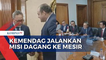 Temui Menteri Mesir, Mendag Zulhas Tandatangani MoU Pembentukan JTC IndonesiaMesir