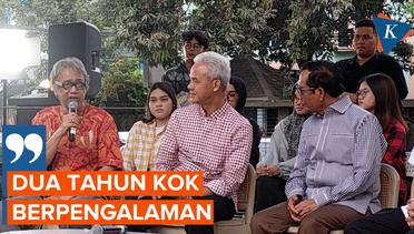 Usai Surati Jokowi, Butet Kini Dialog dengan Ganjar-Mahfud