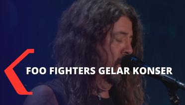 Foo Fighters Gelar Konser Tribute Taylor Hawkins