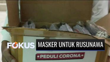 Tim YPP SCTV Indosiar Bagikan 1.500 Masker Kepada Warga Rusunawa Komaruddin | Fokus
