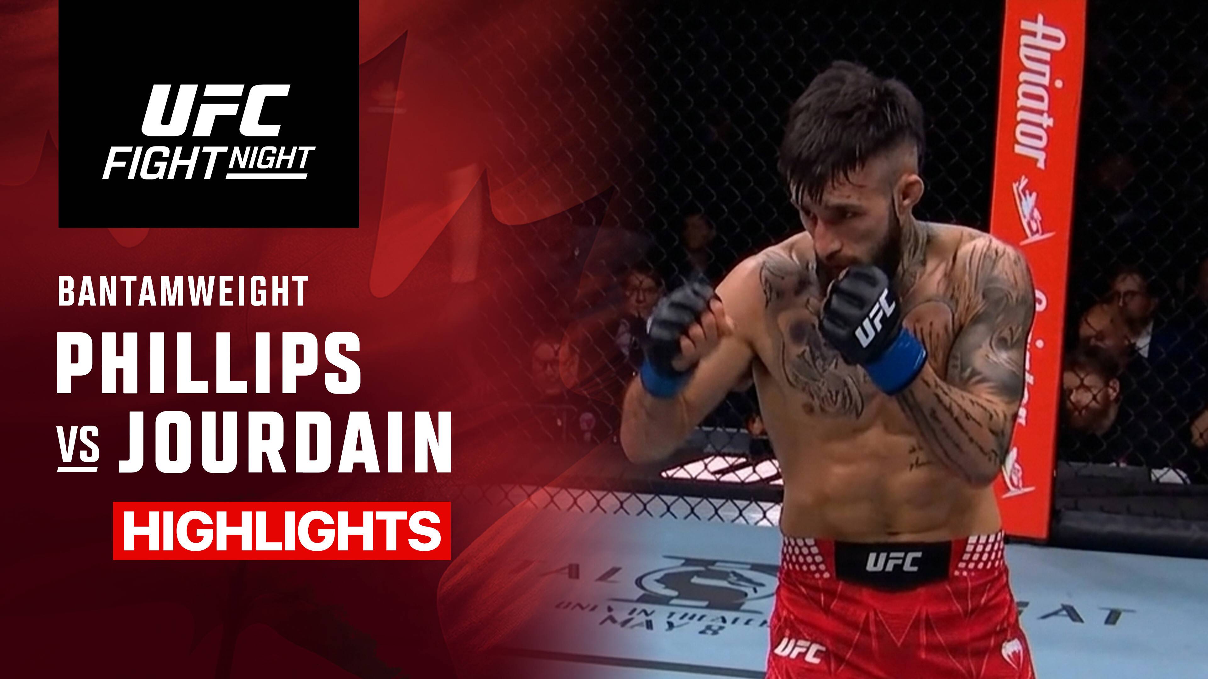 Kyler Phillips vs Charles Jourdain - Bantamweight | UFC Fight Night