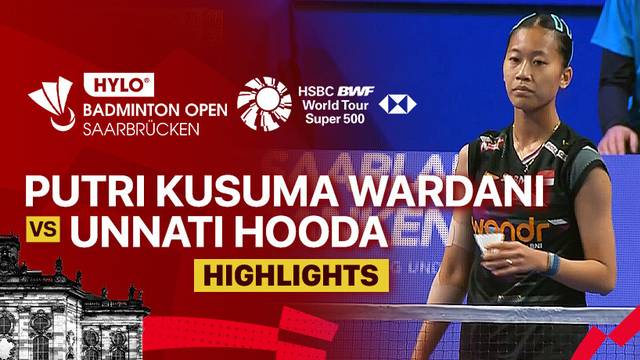 Putri Kusuma Wardani (INA) vs Unnati Hooda (IND) - Highlight | HYLO Open 2025