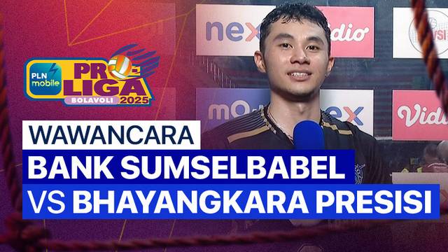 Wawancara Pasca Pertandingan | Final Four Putra: Palembang Bank SumselBabel vs Jakarta Bhayangkara Presisi | PLN Mobile Proliga 2025