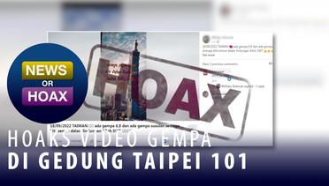 Hoaks Video Gempa Di Gedung Taipei 101 - NEWS OR HOAX