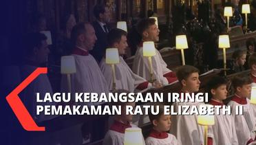 Lagu Kebangsaan Inggris Iringi Pemakaman Ratu Elizabeth II di Kapel St George