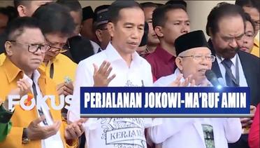 Kilas Perjalanan Jokowi dan Ma'ruf Amin Menuju Istana - Fokus