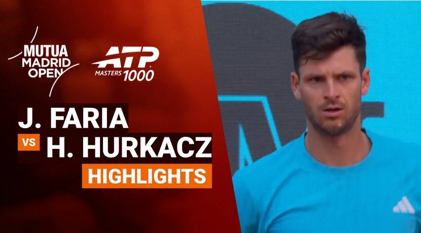 Jaime Faria vs Hubert Hurkacz - Round 1 (Arantxa Sanchez Stadium) | ATP 1000: Mutua Madrid Open 2026