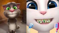 LAGU ANAK BANGUN TIDUR KUTERUS MANDI WITH TALKING TOM FEAT ANGELA