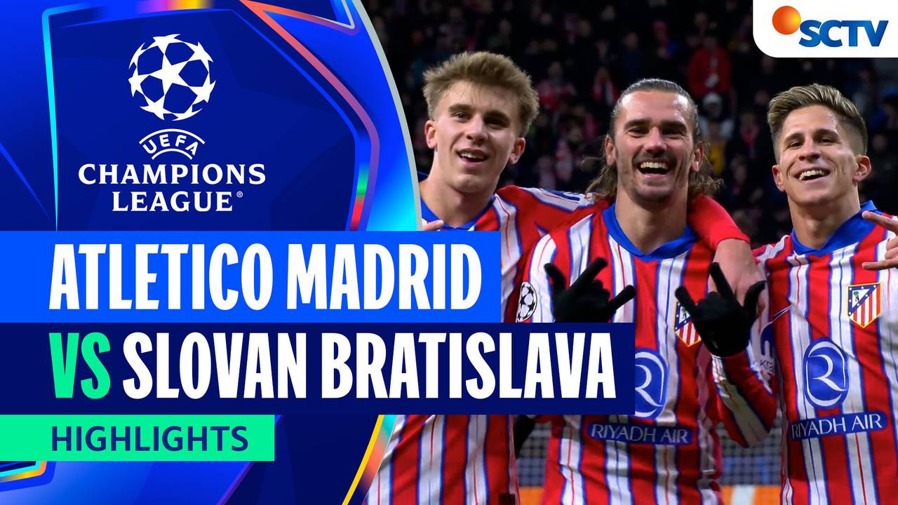 Atletico Madrid vs Slovan Bratislava - Highlights Liga Champions UEFA ...
