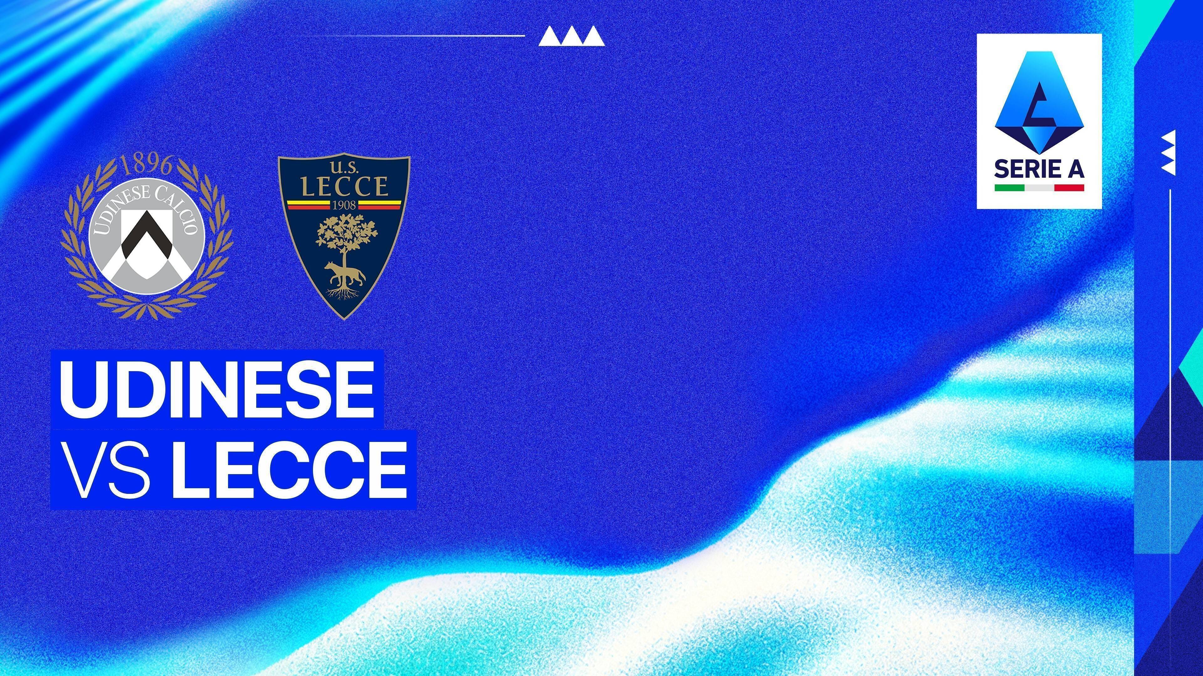 Udinese Calcio vs Lecce