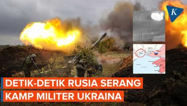 Rusia Menggila, Pangkalan Udara dan Markas Senjata Ukraina Dihantam Habis-habisan