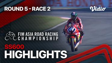 Highlights | Asia Road Racing Championship 2023: SS600 Round 5 - Race 2 | ARRC