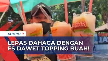 Mencicipi Es Dawet Topping Buah yang Segar di Surabaya!
