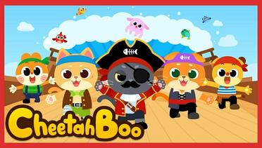 Look out for the cat pirates Strongest sea animal | Nursery rhymes | Kids song | #Cheetahboo
