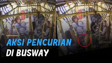Viral Aksi Pencurian Di Busway