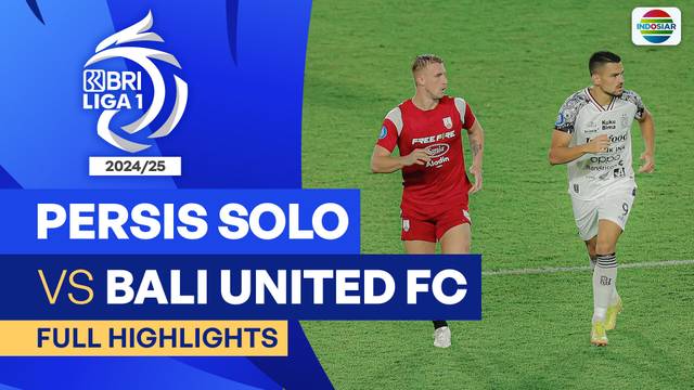 Persis Solo VS Bali United FC - Full Highlights | BRI Liga 1 2024/25