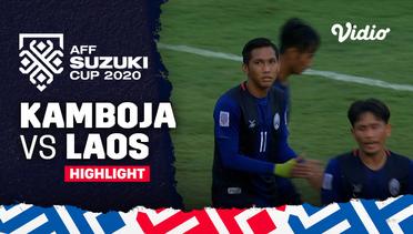 Highlight - Kamboja vs Laos | AFF Suzuki Cup 2020