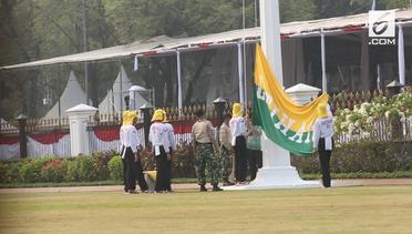 Diary Paskibraka - Tali Tiang Bendera di Istana Negara Harus Dimasak Dulu