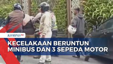 Kronologi Kecelakaan Beruntun di Padang, Libatkan Minibus dan 3 Sepeda Motor