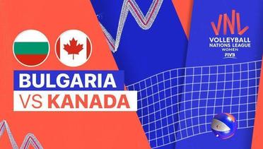 Full Match | Bulgaria vs Kanada | Women's Volleyball Nations League 2022