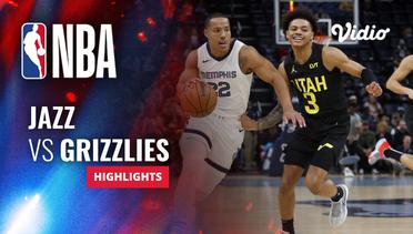 Utah Jazz vs Memphis Grizzlies - Highlights | NBA Regular Season 2023/24