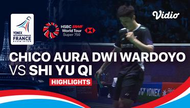 Men's Single Semifinal: Chico Aura Dwi Wardoyo (INA) vs Shi Yu Qi (CHN)  - Highlights | Yonex French Open 2024
