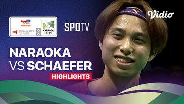 Kodai Naraoka (JPN) vs Kai Schaefer (GER) - Highlights | Thomas Cup Chengdu 2024 - Men's Singles