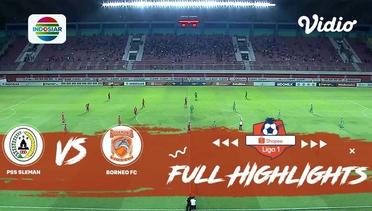 PSS Sleman (0) vs (1) Borneo FC - Full Highlights | Shopee Liga 1