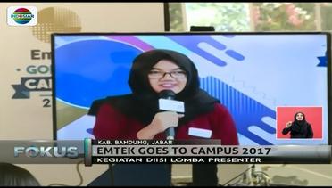 Keseruan EGTC 2017 di Telkom University, Bandung - Fokus Sore