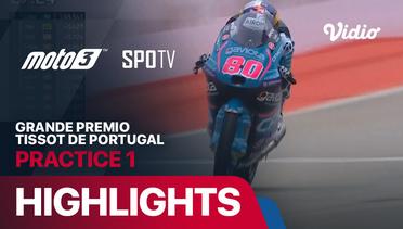 MotoGP 2024 Round 2 - Grande Premio Tissot de Portugal Moto3: Practice 1 - Highlights  | MotoGP 2024