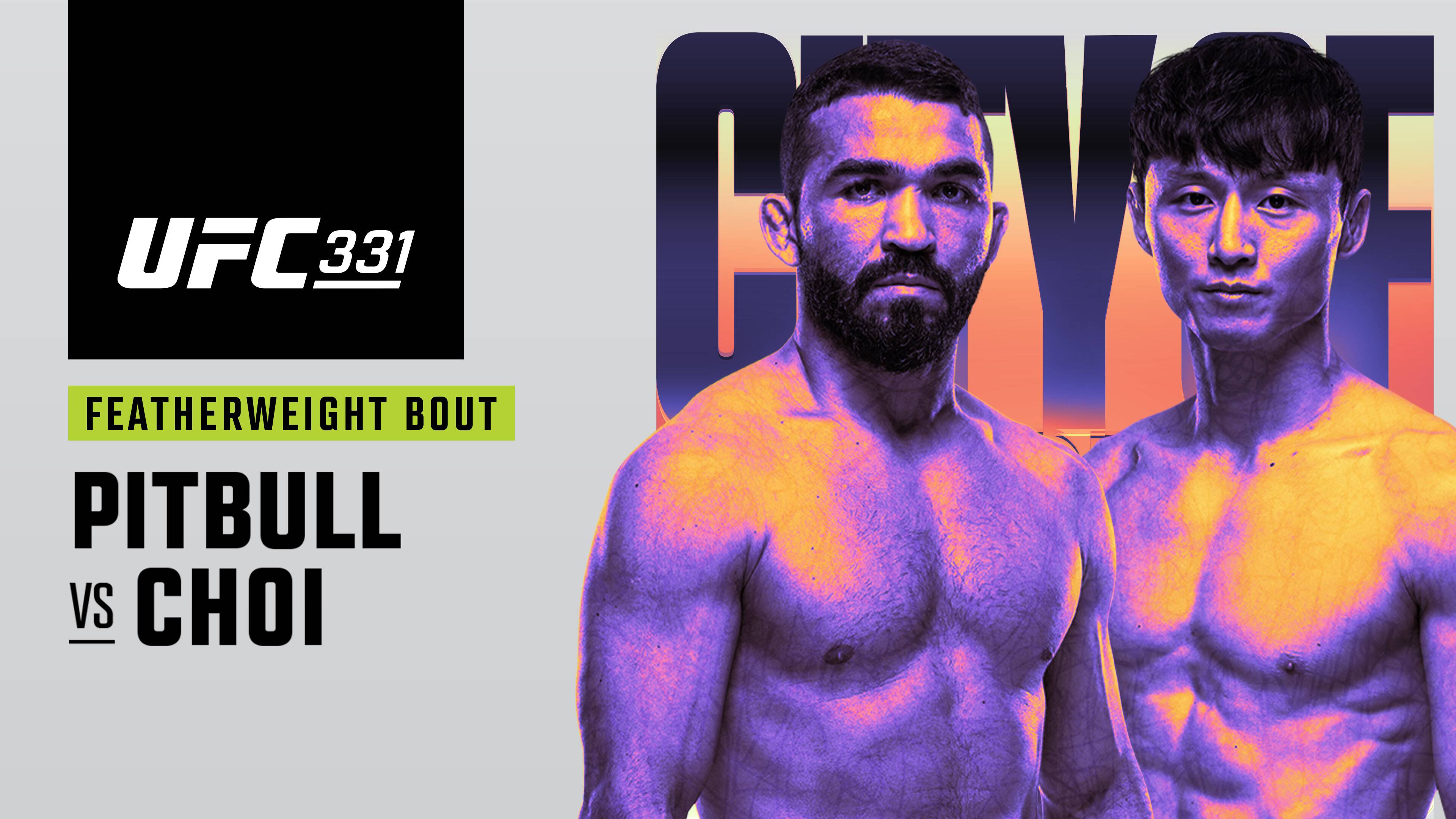 Patricio Pitbull vs Dooho Choi - Featherweight | UFC 331