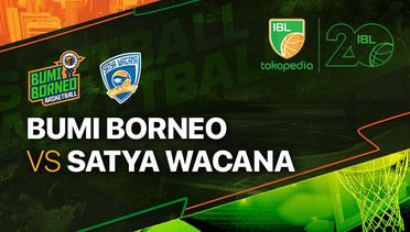 Full Match | Bumi Borneo Pontianak vs Satya Wacana Salatiga | IBL Tokopedia 2023