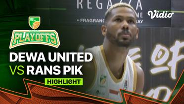 Highlights | Game 2: Dewa United Banten vs RANS PIK Basketball | IBL Playoffs 2023