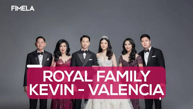 Foto Keluarga Kevin Sanjaya dan Valencia Tanoe Bak Royal Family