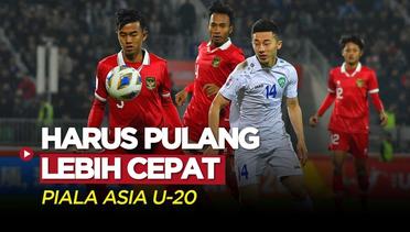 Imbang Lawan Uzbekistan, Timnas Indonesia U-20 Gugur di Piala Asia U-20 2023