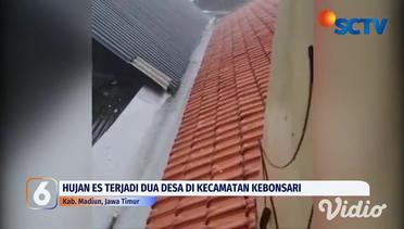 Hujan Es Melanda Kabupaten Madura