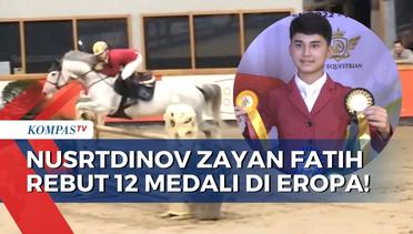 Berkenalan dengan Nusrtdinov Zayan Fatih, Atlet Berkuda Indonesia yang Rebut 12 Medali di Tur Eropa!