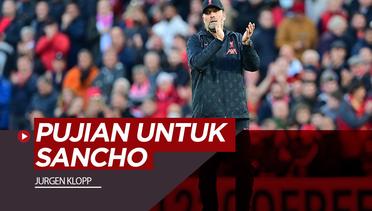 Jurgen Klopp Lempar Pujian untuk Jadon Sancho Jelang Manchester United Vs Liverpool