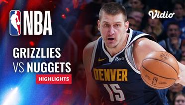 Memphis Grizzlies vs Denver Nuggets - Highlights | NBA Regular Season 2023/24