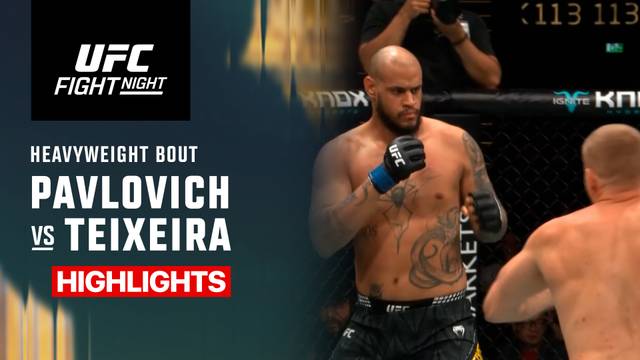 Sergei Pavlovich vs Tallison Teixeira - Highlight | UFC 2026