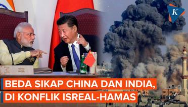 Perang Israel-Hamas Jadi Ujian Diplomasi Bagi China dan India