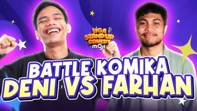 Deni (Jaksel) vs Farhan (Bekasi) | Liga Stand Up Comedy Moji Episode 14