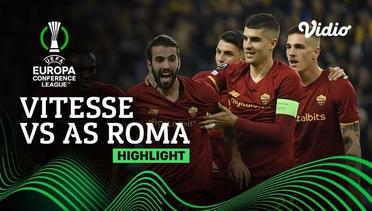 Highlight - Vitesse vs AS Roma | UEFA Europa Conference League 2021/2022